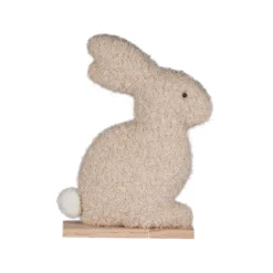 4325005-37 Stoff Hase sitzend SALLY ca.18x5x27cm, Vanille