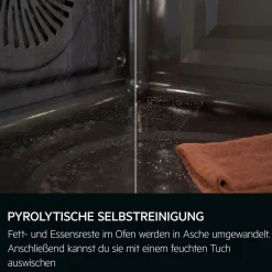 AEG Multifunktion-Einbaubackofen mit Dampf GB5070SB