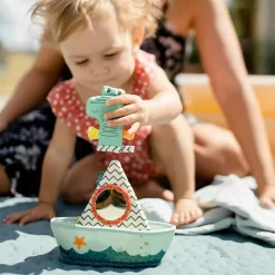 Badeboot mit Fingerpuppe Plansch&Play