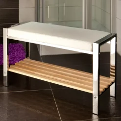 Bank mit Ablage Pino