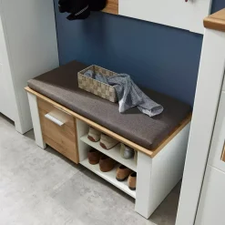 Bank mit Kissen Materio