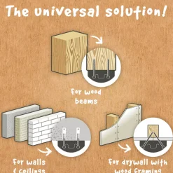 Befestigung für Hängematen CasaMount