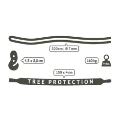 Befestigung für Hängematten TreeMount