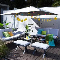 Beistelltisch / Hocker Rieke