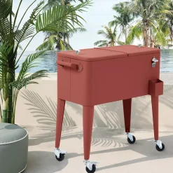 Best Freizeitmöbel Rollende Kühlbox Icy