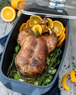 Bräter rechteckig Alucast