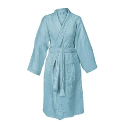 casaNOVA Musselin Bademantel L/XL Musselin