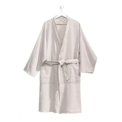 casaNOVA Musselin Bademantel Musselin