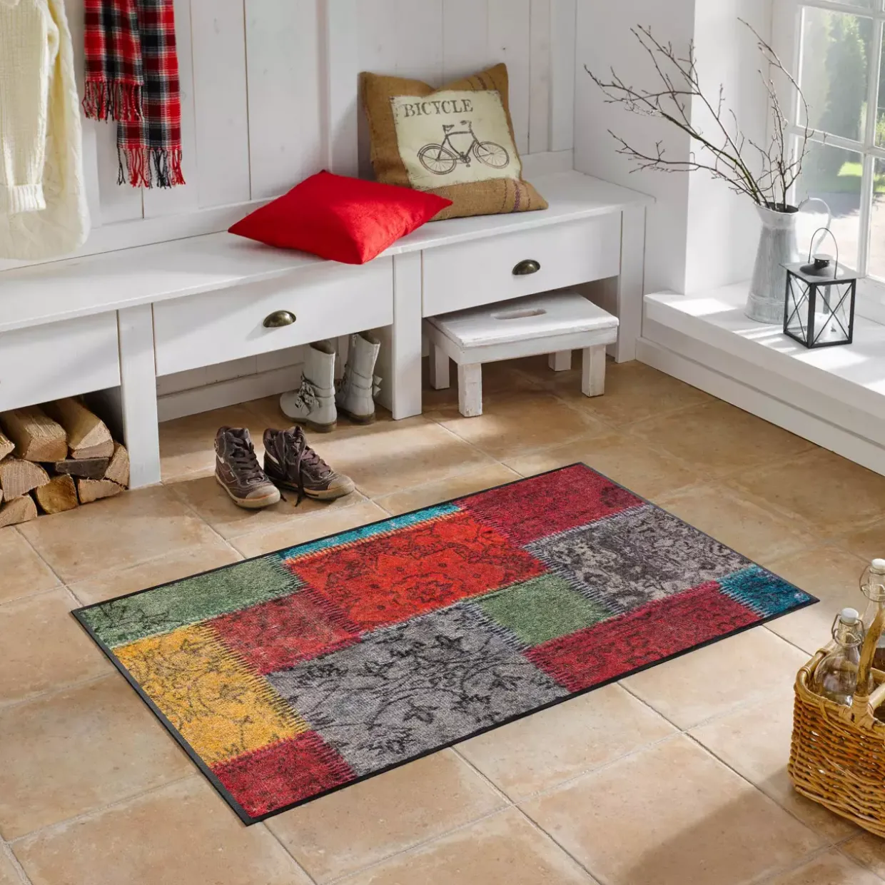Designerfußmatte Vintage
