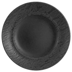 Dessertteller rund Schiefer