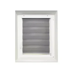 Doppelrollo mit Blende case