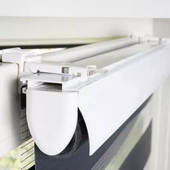 Doppelrollo mit Blende case