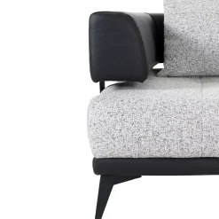 Ecksofa mit Ottomane rechts Conville