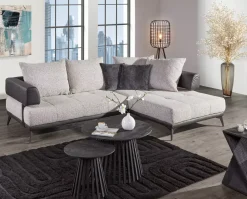 Ecksofa mit Ottomane rechts Conville