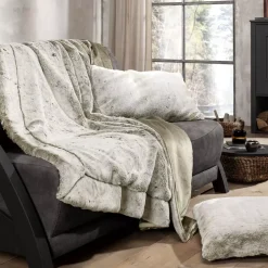 Fellimitat Decke Fluffy