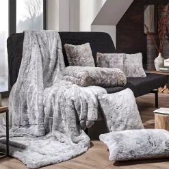 Fellimitatkissen Fluffy