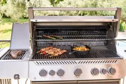 Gasgrill mit Infrarot-Seiten- und Heckbrenner Prestige 665 P665VXRSIBPSS-DE