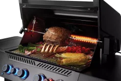 Gasgrill mit Infrarot-Seiten- und Heckbrenner PhantomPrestige P500VXRSIBPK-DE-PHM