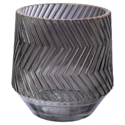 Glasteelicht mit Goldrand Into the Forrest