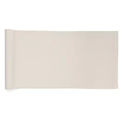 GOTS Panama Tischläufer 45x150 offwhite GOTS