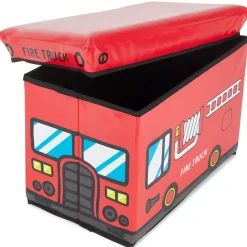 2in1 Staubox und Sitzbank Feuerwehr