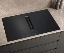 Induktionskochfeld mit Dunstabzug, mit Rahmen aufliegend EX87BNX68E SL