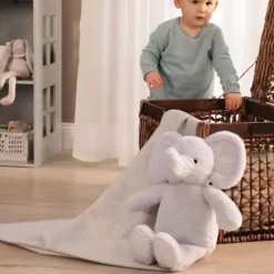 Kinder-Set Kuscheltier und Decke Dream Team