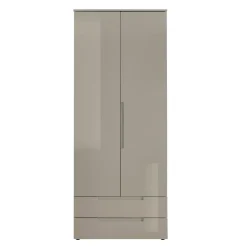 Kleiderschrank Melamin Champagner Jenna
