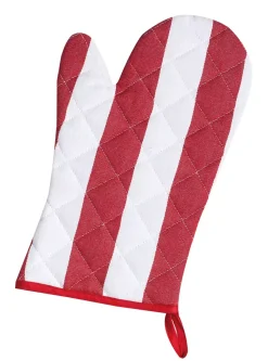 Kochhandschuh Blockstreifen