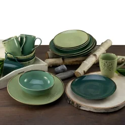 Kombiservice 16-tlg Nature Collection Green Life