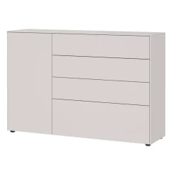 Kommode mit 1 Tür und 4 Schubkästen FAKTA LOMENA