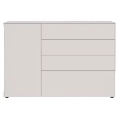 Kommode mit 1 Tür und 4 Schubkästen FAKTA LOMENA