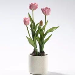 Kunst Tulpen im Topf