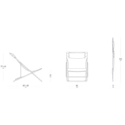 Lafuma Mobilier Liegestuhl MAXI
