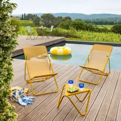 Lafuma Mobilier Liegestuhl MAXI TRANSAT