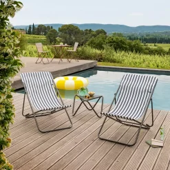 Lafuma Mobilier Liegestuhl MAXI TRANSAT