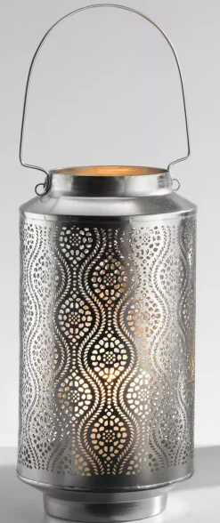 Laterne mit Lochdekor