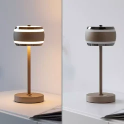 LED Akku-Tischleuchte PURE Falling Rings