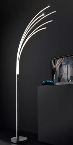 LED-Bogenstehleuchte Eclipse