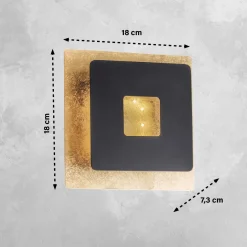 LED-Wandleuchte Hennes