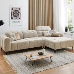 Liguria Polstergarnitur mit Sitztiefenverstellung