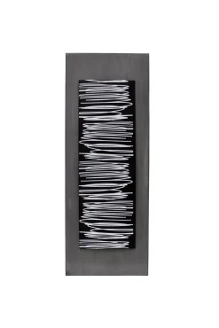 Metallbild mit Querstreifen