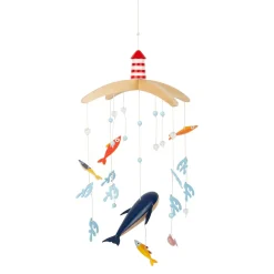 Mobile aus Holz Großer Ozean