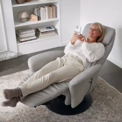 MONDO COMFORT Relax-Sessel Ergonomie S 2-motor. Verstellung Landor