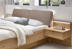 MONDO Indirekte LED-Beleuchtung für Nachtschrank-Paneele 2er Set Laccato