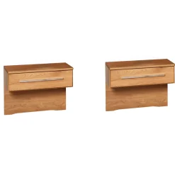 MONDO NATUR Nachtschränke 2er Set Paolo