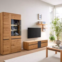 MONDO NATUR Rückwand Schiefer für Vitrine Danora Plus