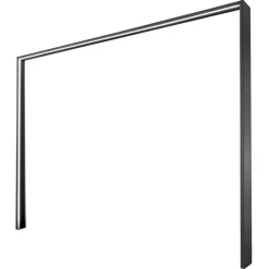 MONDO Passepartout mit LED-Beleuchtung für Schwebetürenschrank ca.300cm Arana