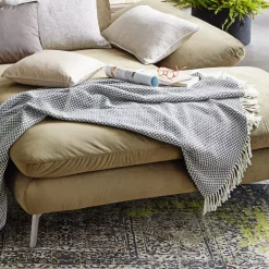 MONDO Wohndecke mit Fransen