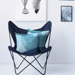 Outdoor Kissen gefüllt 3980 48X48 Fb.10